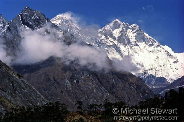 Everest and Lhotse